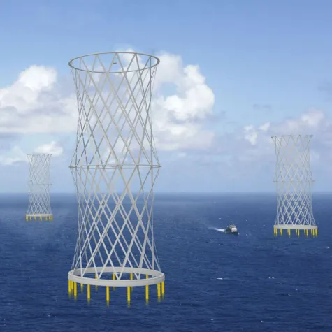Bild: Der RES - Strömungskonverter zur Energierzeugung - Eine Sprunginnovation
