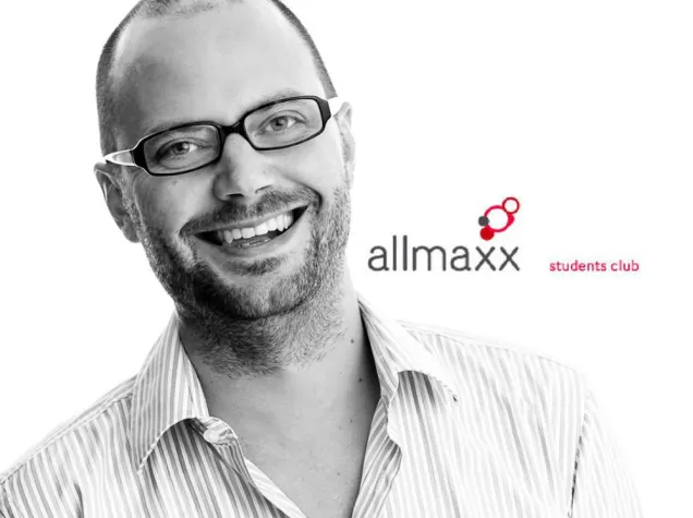 Bild: Studentenvorteilsclub allmaxx im frischen Design als Guide für das Studentenleben