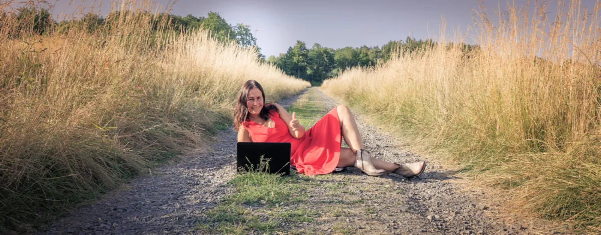 Sabine Wygas gründet die erste vegane PR-Agentur. (© Foto: Chris Zeilfelder)