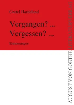 Bild: Autorin des August von Goethe Literaturverlages schreibt gegen das Vergessen