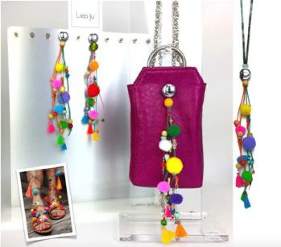 Bild: Lieb Ju goes Bohemian! Die brandneuen Pompon-Angels im Bohemian Chic sind DAS Trendsommeraccessoire des Jahres