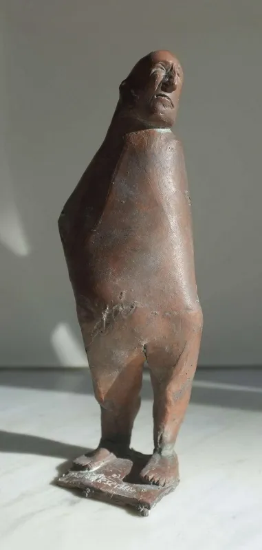 Waldemar Otto: Montalteser Bürgermeister, 2005, Bronze, H: 25 cm Foto: R. Lubricht
