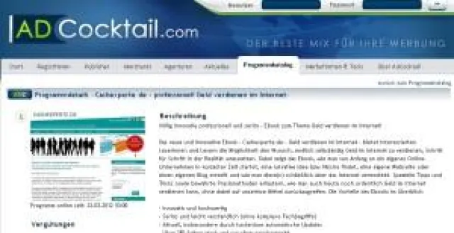 Cashexperte.de startet Vermarktung über Affiliate-Netzwerk Bild: Cashexperte.de startet Vermarktung über Affiliate-Netzwerk