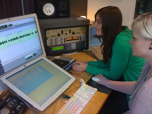 Girls’Day bei der P&P Studios Audio-Agentur Bild: Girls’Day bei der P&P Studios Audio-Agentur