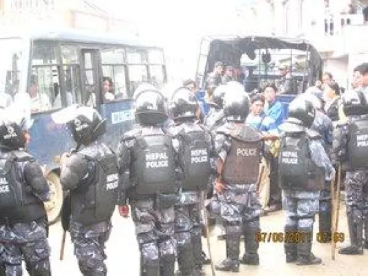 Bild: Nepal verbietet Feier zum Geburtstag des Dalai Lama, Festnahmen bei Geburtstagsfeier des Karmapa