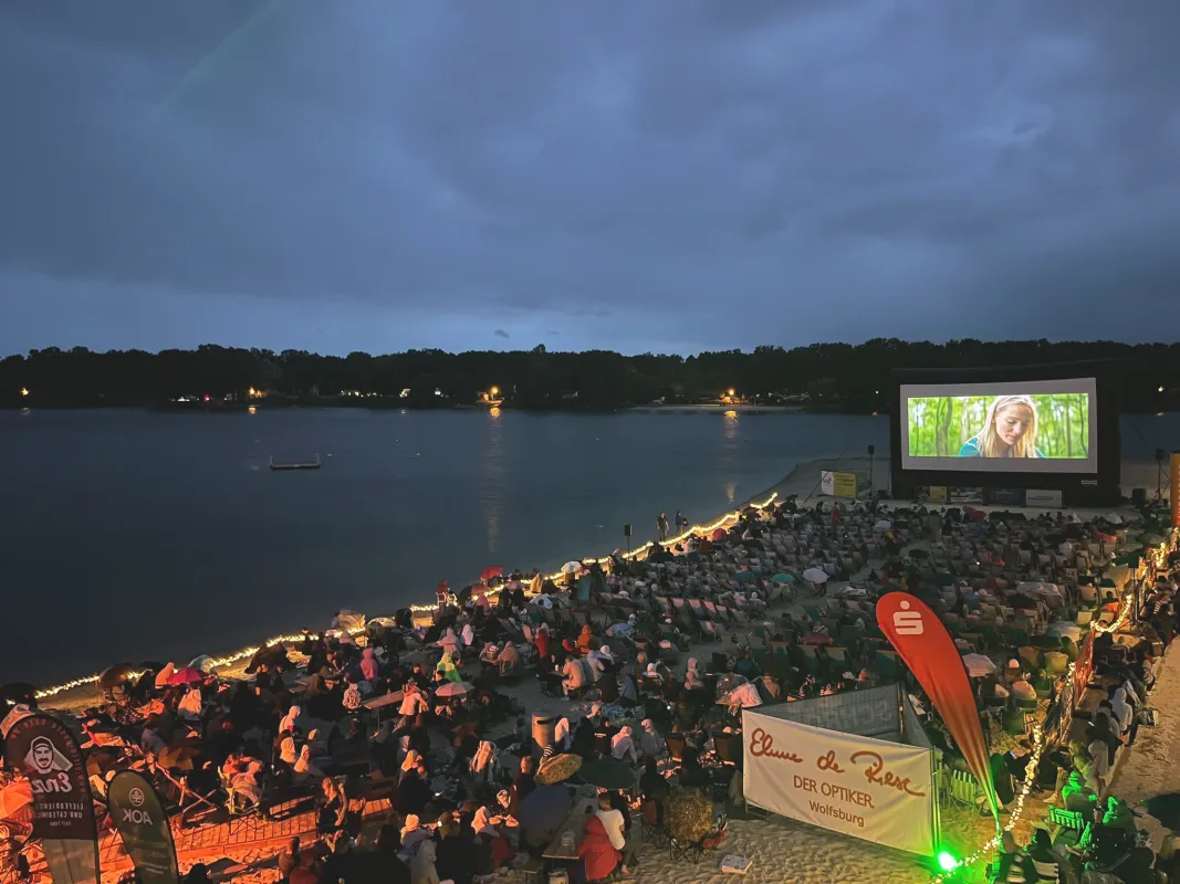 Open-Air-Kino am Allersee 2024 (© WMG Wolfsburg)