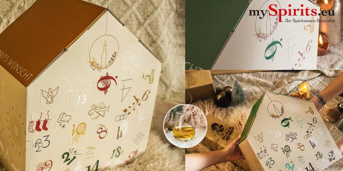 Adventskalender in verschiedenen Editionen bei mySpirits.eu