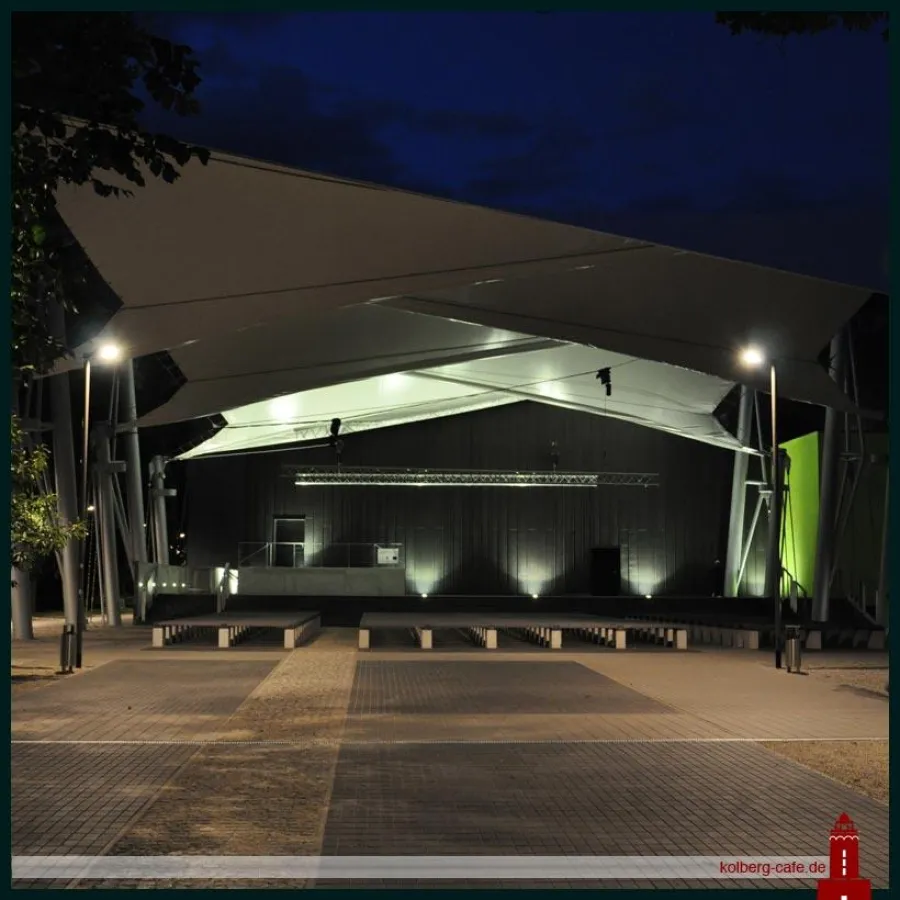 Die neue Kulturbühne in Kolobrzeg (Kolberg)