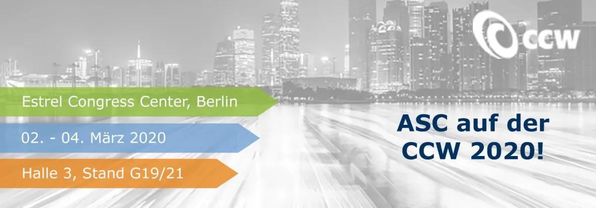 ASC auf der CCW 2020