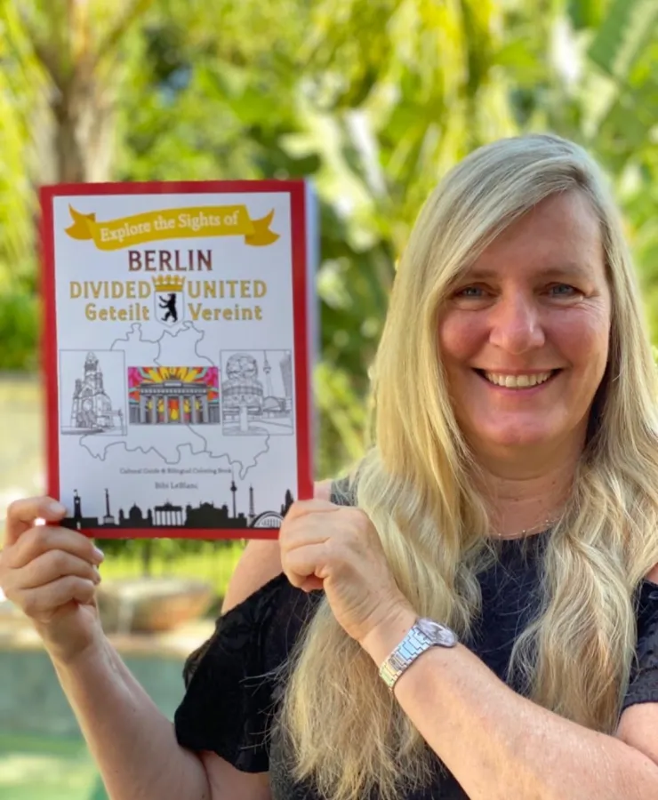 Bibi LeBlanc mit Berlin Geteilt - Berlin Vereint