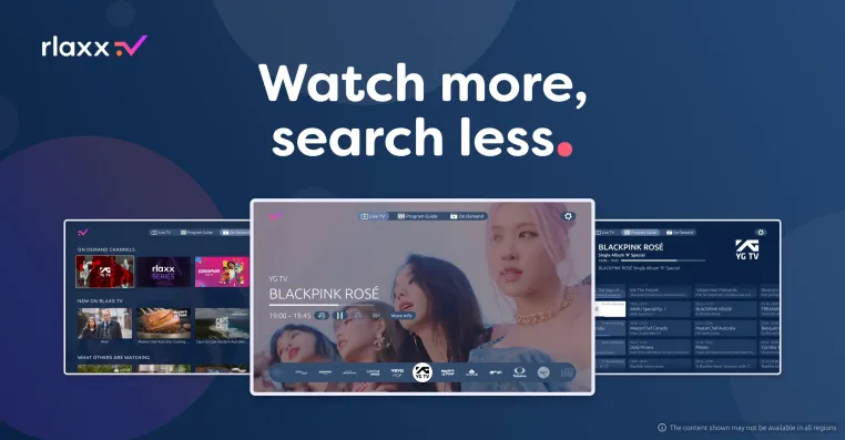 rlaxx TV bringt K-Content in die deutschen TVs Bild: rlaxx TV bringt K-Content in die deutschen TVs