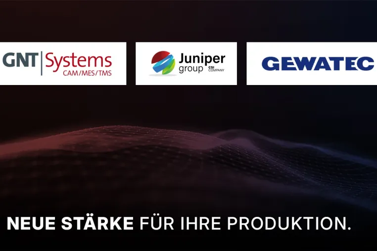 Bild: GNT Systems integriert GEWATEC und stärkt Smart Manufacturing Portfolio der Juniper Group