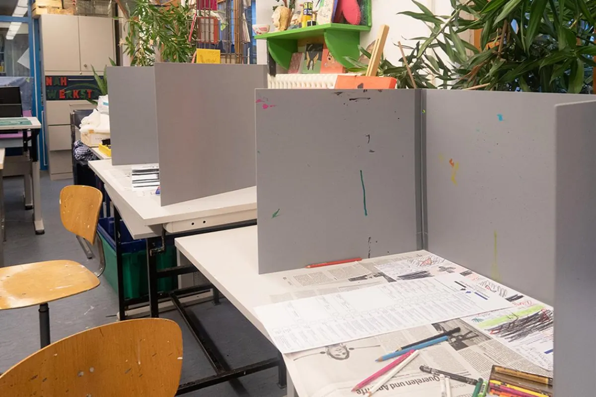Werkstattatmosphäre in der JVA Lichtenberg