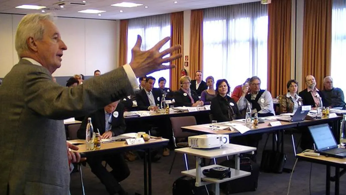 Prof. Dr. Dr. h.c. mult. Péter Horváth auf der ICV-Führungskräftetagung, Nov. 2009