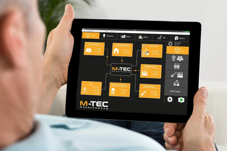 M-TEC bringt die weltweit ersten Wärmepumpen mit integriertem Energiemanagementsystem E-SMART auf den Markt Bild: M-TEC bringt die weltweit ersten Wärmepumpen mit integriertem Energiemanagementsystem E-SMART auf den Markt