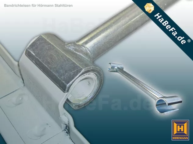 Wenn Stahlblechtüren nachgestellt werden müssen. Bild: Wenn Stahlblechtüren nachgestellt werden müssen.