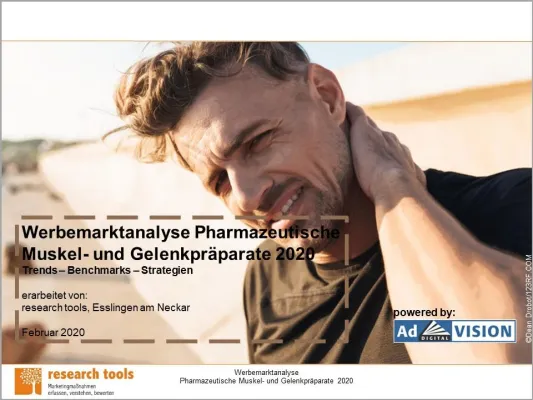 Muskel- & Gelenkpräparate: Werbeausgaben pro Marke sind rückläufig Bild: Muskel- & Gelenkpräparate: Werbeausgaben pro Marke sind rückläufig