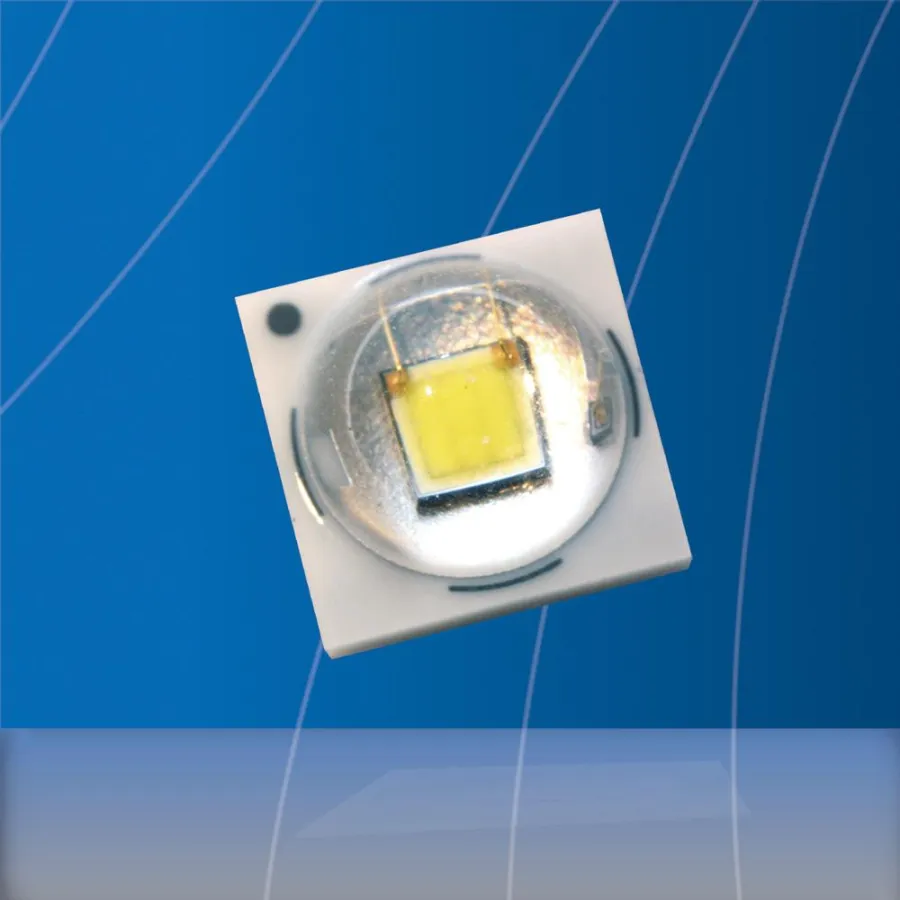 Diese Highpower-LED zeichnet sich durch extreme Effizienz aus.