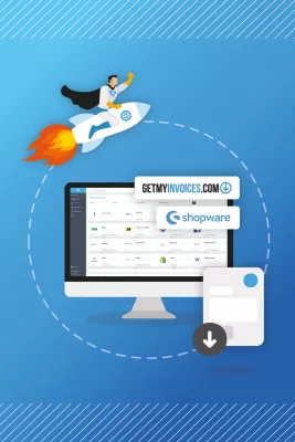 Bild: GetMyInvoices dockt an Shopware 6 an