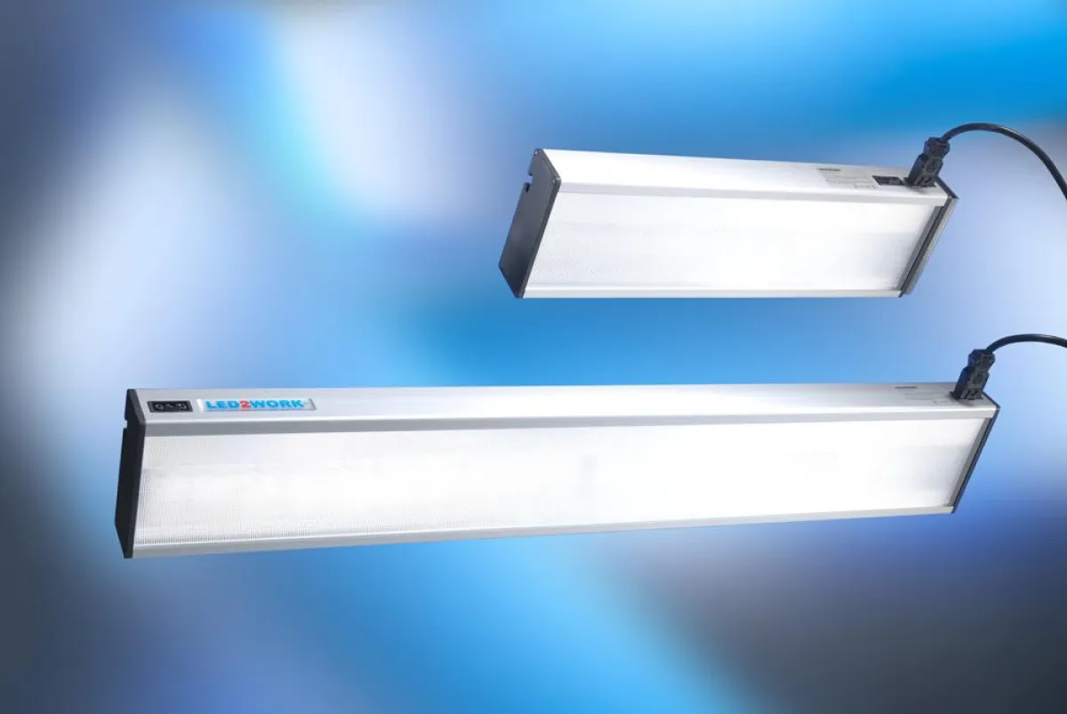 Die energieeffiziente SYSTEMLED von LED2WORK gibt es in zwei verschiedenen Längen.