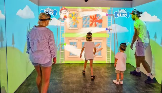 Bild: Paw Patrol trifft auf die Immersive Gamebox in Berlin: Interaktives Abenteuer zum neuen Kinofilm