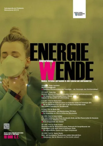 „ENERGIE(W)ENDE – Denken, forschen und handeln in Jahrzehnten und Jahrhunderten“ Bild: „ENERGIE(W)ENDE – Denken, forschen und handeln in Jahrzehnten und Jahrhunderten“