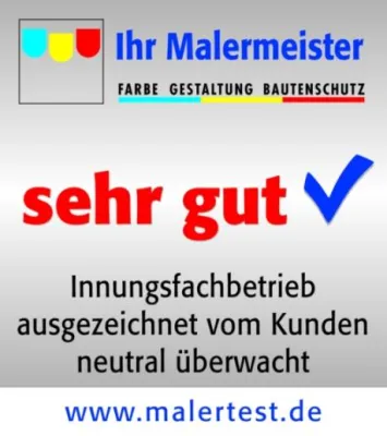 Bild: Malerhandwerk sagt Preisdumping den Kampf an - Neues Gütesiegel \"Qualität im Handwerk\" belohnt gute Arbeit