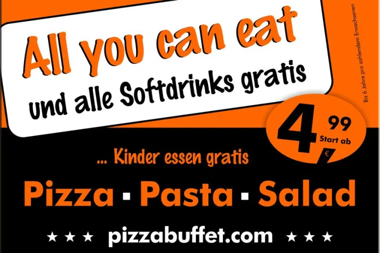 Bild: Pizzabuffet all you can eat bringt Gastwirten und Restaurants mehr Gewinn