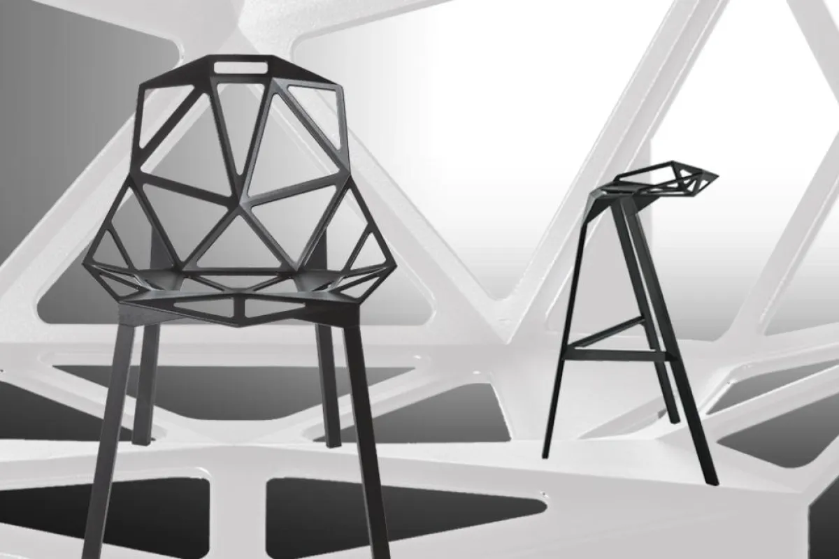 Neu im Sortiment von Party Rent: Stuhl und Barhocker „One“