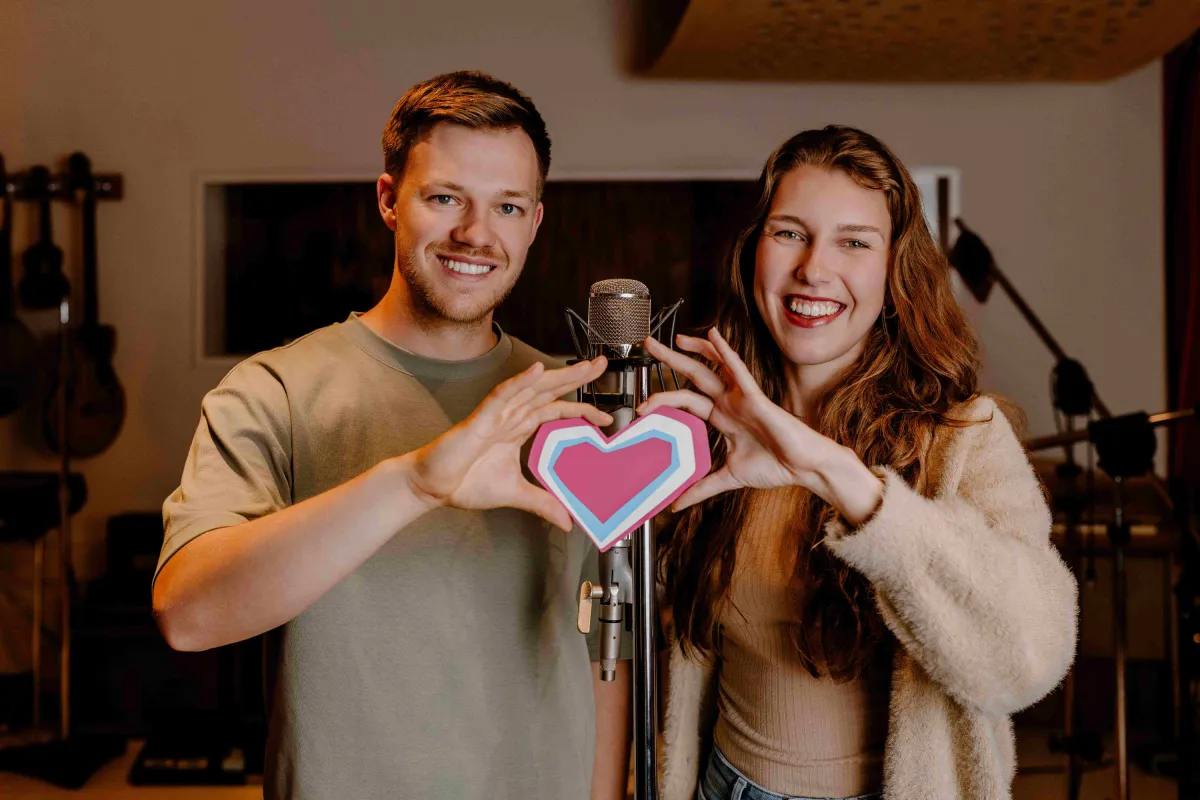 Pascal Blenke und Sarah Marie (© Heymo Fotografie)