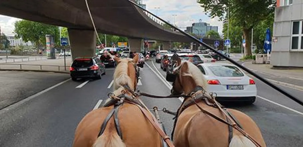 Mit 2PS zum Kunden in der Innenstadt