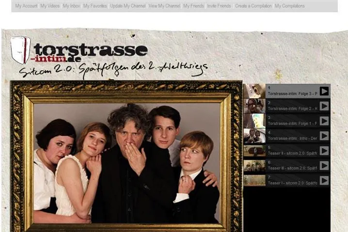 wildscreen.TV bringt torstrasse intim auf seine Bühne Bild: wildscreen.TV bringt torstrasse intim auf seine Bühne