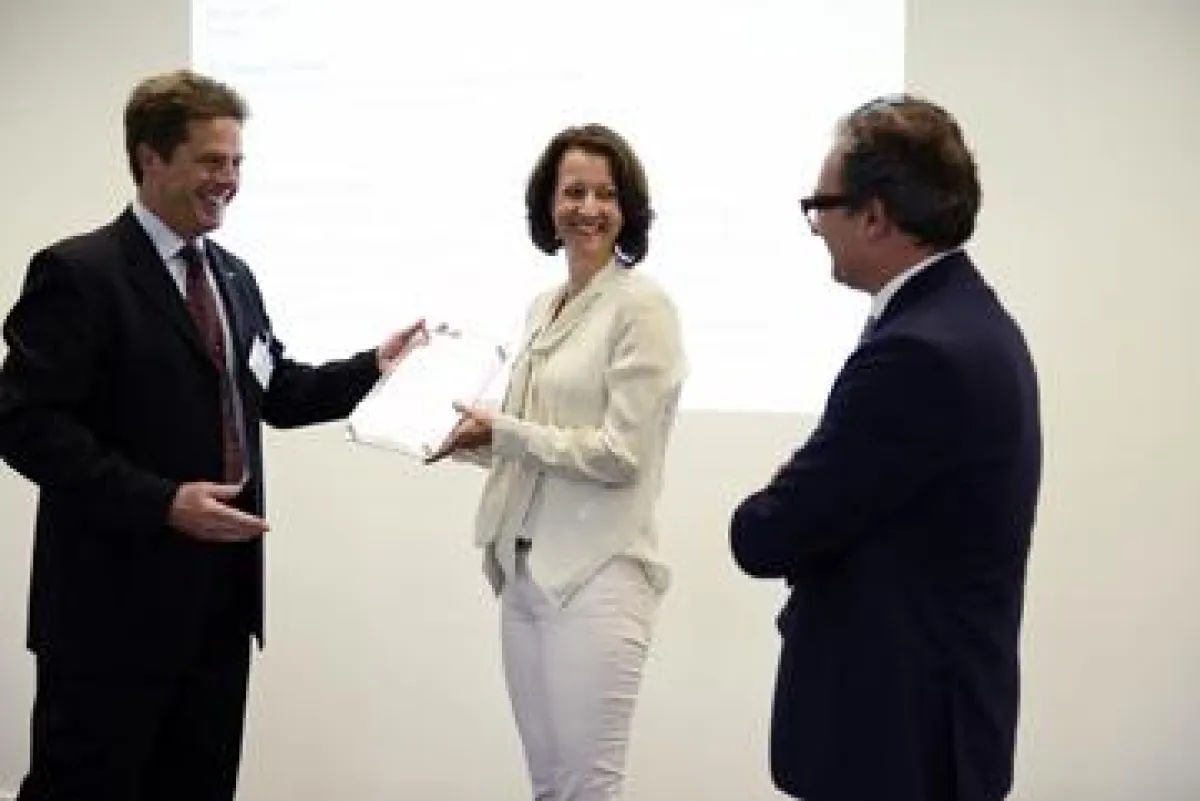 Prof. V. Stich, E. Bischoff, J. Bischoff (Foto: © David Wilms)