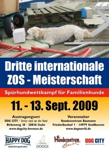 Internationale ZOS Meisterschaft für Hunde in Stuhr Bild: Internationale ZOS Meisterschaft für Hunde in Stuhr