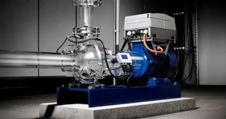 Bild: Energieeffiziente Pumpenantriebstechnik