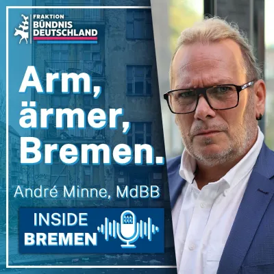 Bild: Neuer Podcast "INSIDE BREMEN": Warum ist Bremen Deutschlands Armuts-Hauptstadt?