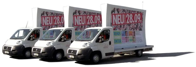 MOBILE POSTER von Poster Media mit neuer Flotte Bild: MOBILE POSTER von Poster Media mit neuer Flotte