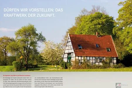 Bild: BauerAGENCY animiert Hausbesitzer zum Herstellen von eigenem Ökostrom.