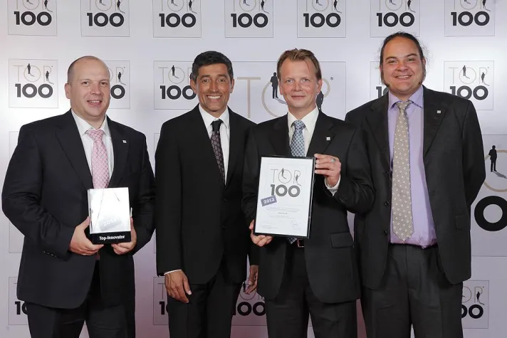 Bild: Innovativ in allen Bereichen / TOP100 Auszeichnung