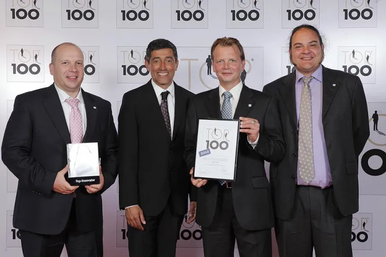 Bild: Innovativ in allen Bereichen / TOP100 Auszeichnung