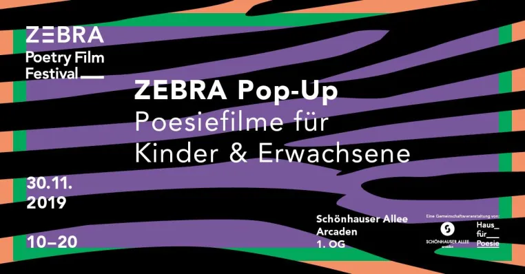 Preview-Kino für das ZEBRA Poetry Film Festival Bild: Preview-Kino für das ZEBRA Poetry Film Festival
