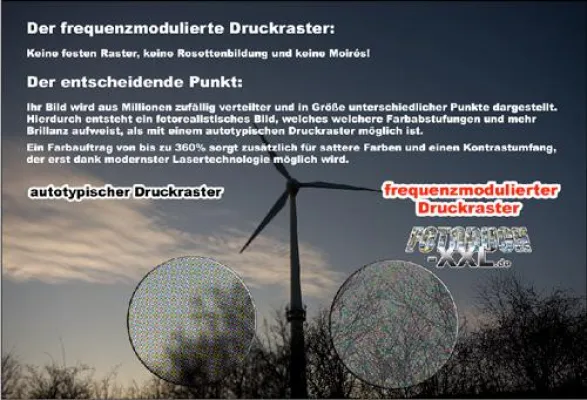Bild: Fotobuch-XXL - Noch brillantere Fotos durch FM Rasterdruck