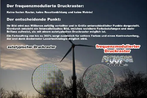 Bild: Fotobuch-XXL - Noch brillantere Fotos durch FM Rasterdruck