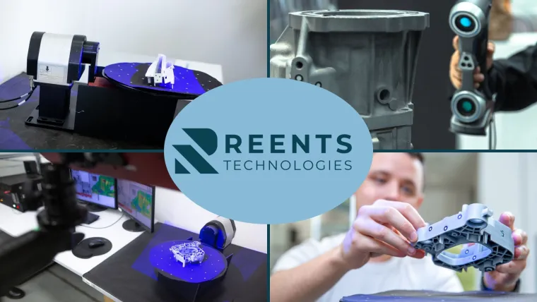 Bild: Reents Technologies GmbH etabliert hochpräzisen 3D Scan Service für Industrie und Fertigung