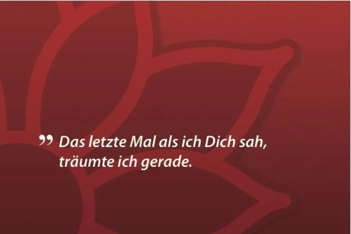 Flirtkarte Romantik-Style