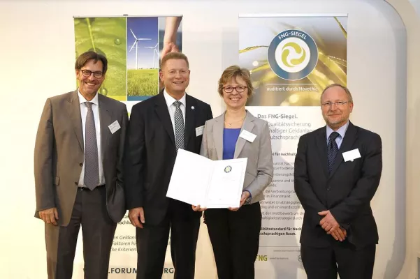 Bild: Steyler Aktienfonds mit FNG-Siegel 2017 ausgezeichnet