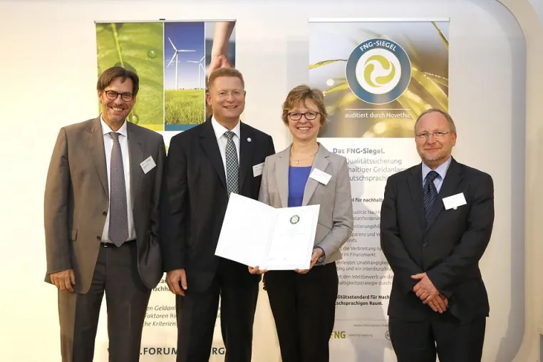Steyler Aktienfonds mit FNG-Siegel 2017 ausgezeichnet Bild: Steyler Aktienfonds mit FNG-Siegel 2017 ausgezeichnet