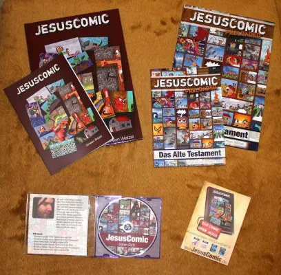 Bild: Ein farbenfrohes Kindercomic über die Bibel