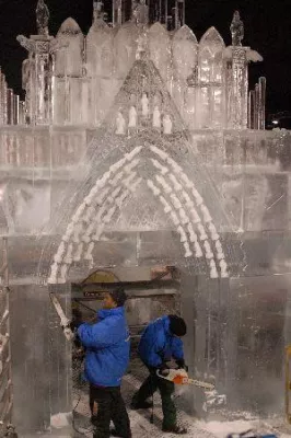 Bild: Wintermärchen in fantasievollen Eis- und Schneeskulpturen - Aus Eindhoven wird Eishoven