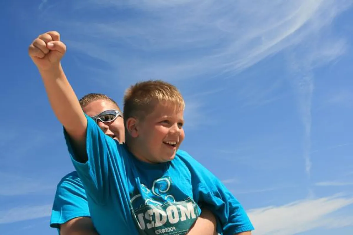 Großen Spaß hatten auch 2009 die Kinder und Jugendlichen während der Sommerfreizeit auf Usedom.